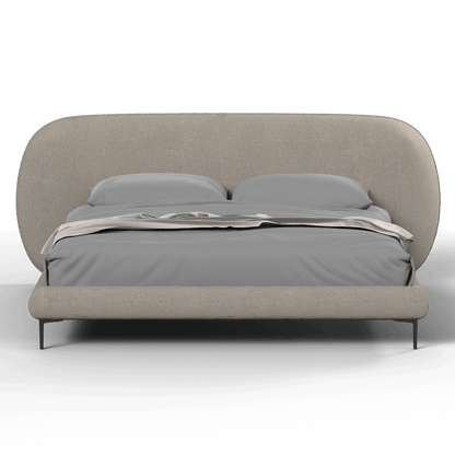 Bolzano Upholstered Bed with Curved Headboard