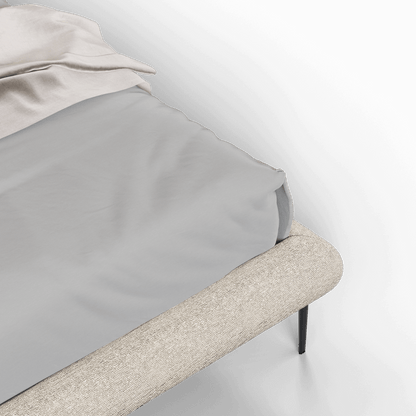 Bolzano Upholstered Bed with Curved Headboard