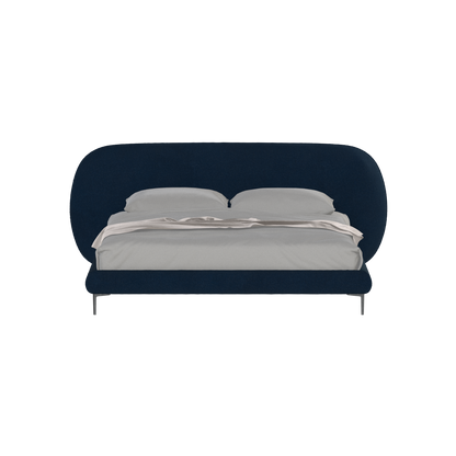 Bolzano Upholstered Bed with Curved Headboard