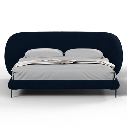Bolzano Upholstered Bed with Curved Headboard