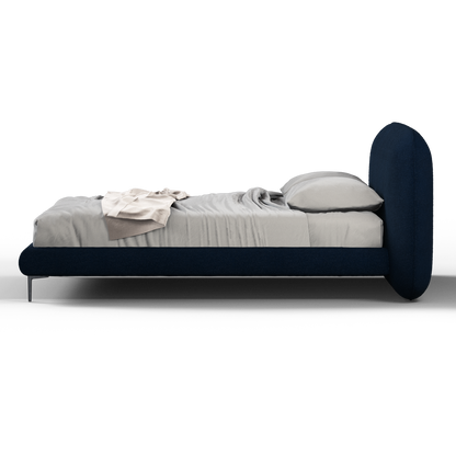 Bolzano Upholstered Bed with Curved Headboard