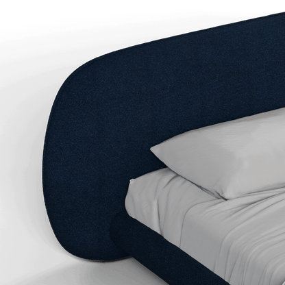 Bolzano Upholstered Bed with Curved Headboard