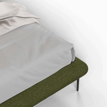 Bolzano Upholstered Bed with Curved Headboard