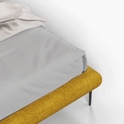 Bolzano Upholstered Bed with Curved Headboard
