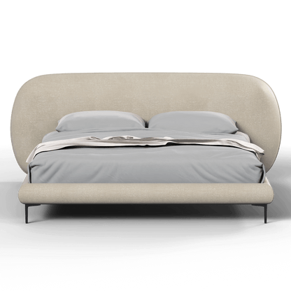 Bolzano Upholstered Bed with Curved Headboard