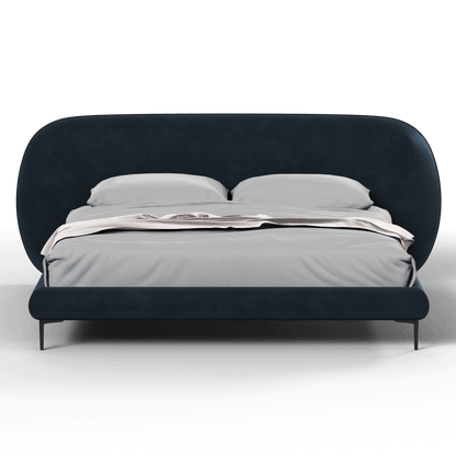 Bolzano Upholstered Bed with Curved Headboard