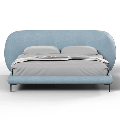 Bolzano Upholstered Bed with Curved Headboard