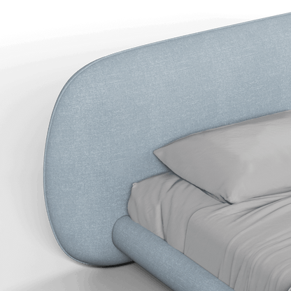Bolzano Upholstered Bed with Curved Headboard