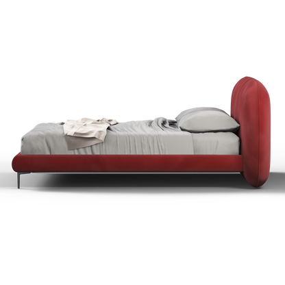 Bolzano Upholstered Bed with Curved Headboard