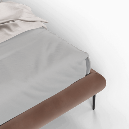 Bolzano Upholstered Bed with Curved Headboard