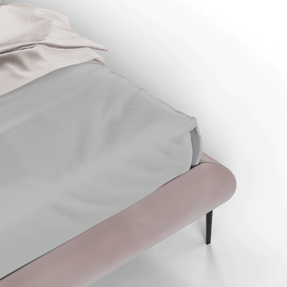 Bolzano Upholstered Bed with Curved Headboard