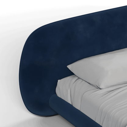 Bolzano Upholstered Bed with Curved Headboard