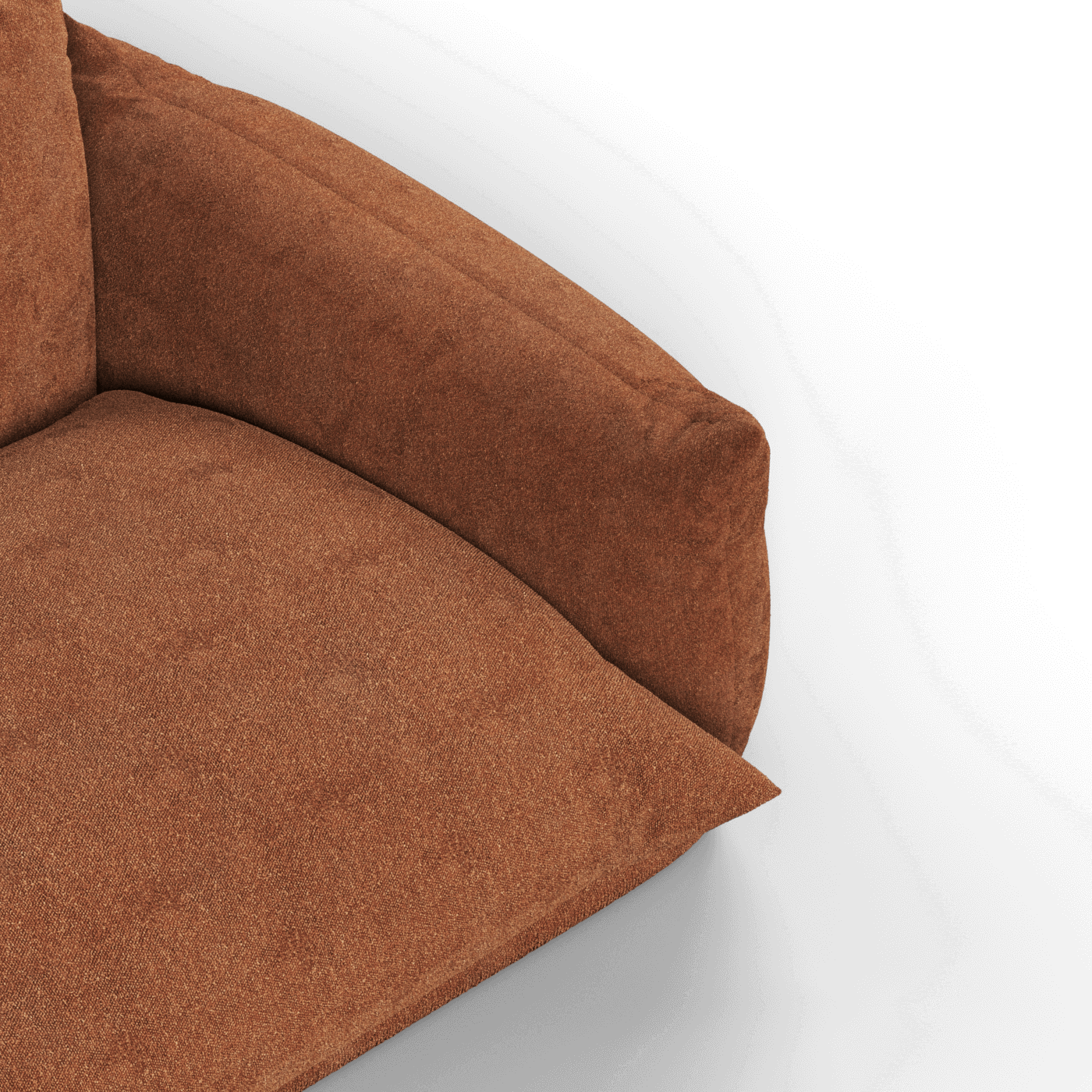 Camden Sofa in Structured Upholstery
