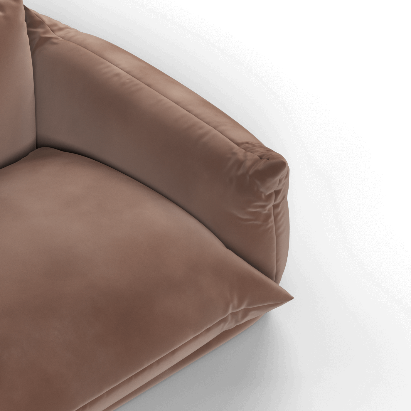 Camden Sofa in Structured Upholstery
