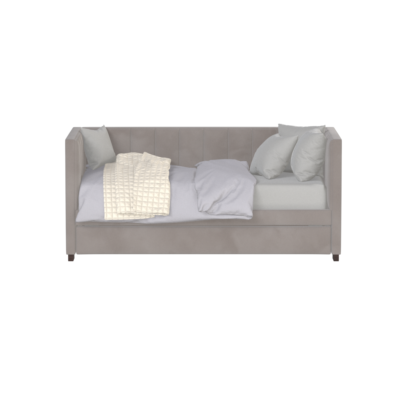 Capella Daybed with Sculpted Style and Built-In Versatility