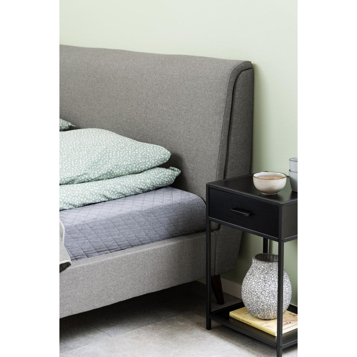 Bedside Table Seaford - Black