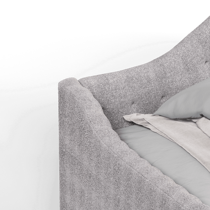Elise Daybed with Elegant Curves and Versatile Comfort