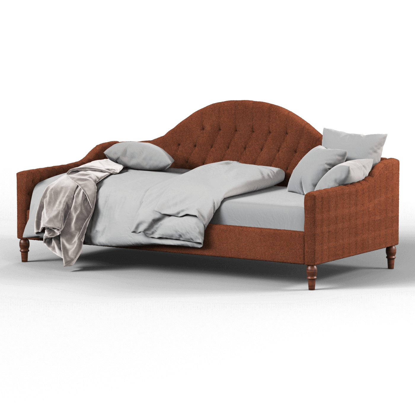 Elise Daybed with Elegant Curves and Versatile Comfort