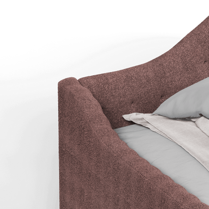 Elise Daybed with Elegant Curves and Versatile Comfort