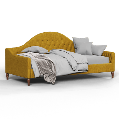 Elise Daybed with Elegant Curves and Versatile Comfort