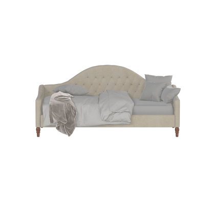 Elise Daybed with Elegant Curves and Versatile Comfort