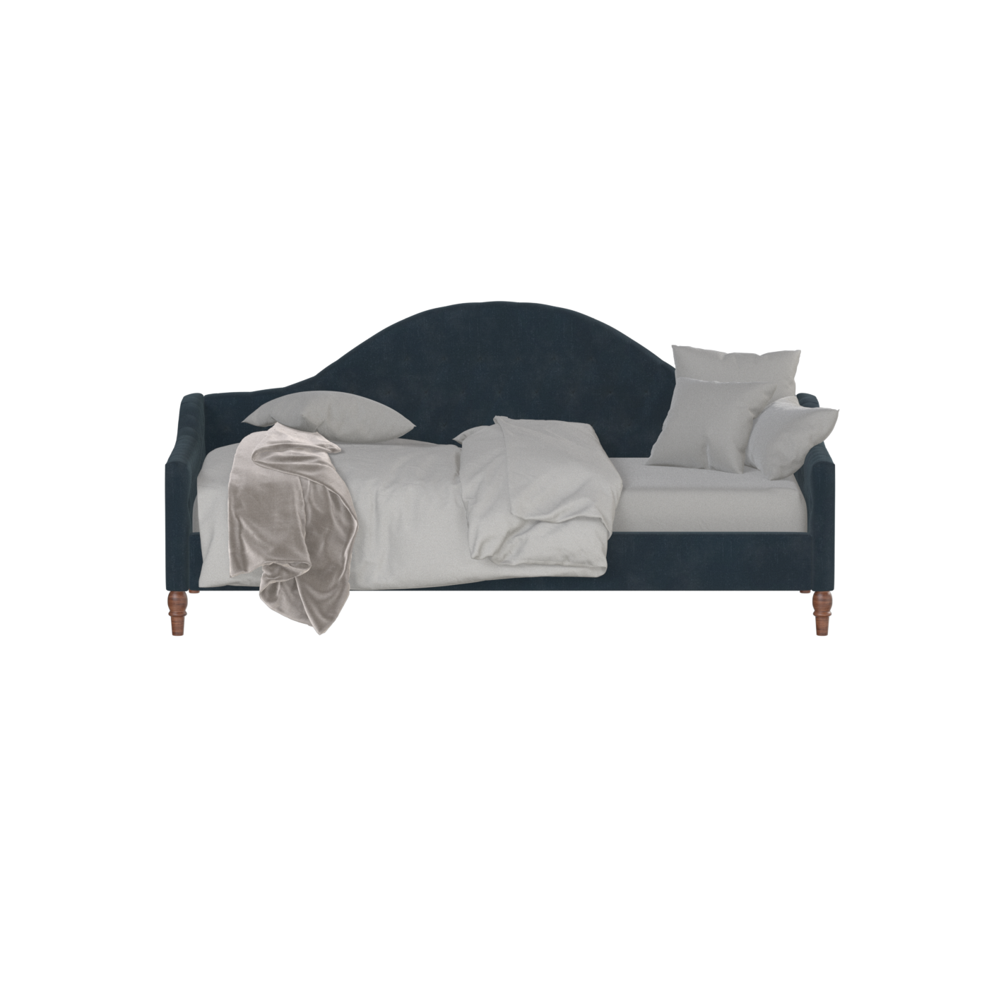 Elise Daybed with Elegant Curves and Versatile Comfort