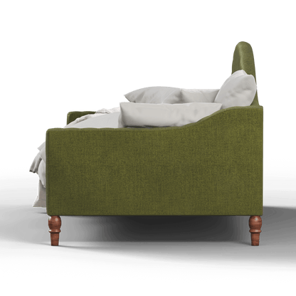 Elise Daybed with Elegant Curves and Versatile Comfort