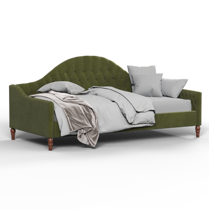 Elise Daybed with Elegant Curves and Versatile Comfort