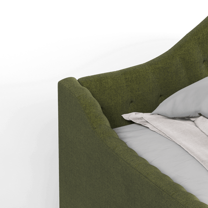 Elise Daybed with Elegant Curves and Versatile Comfort