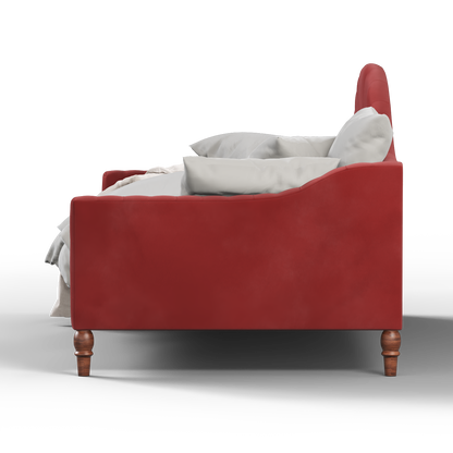 Elise Daybed with Elegant Curves and Versatile Comfort
