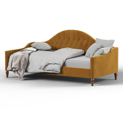 Elise Daybed with Elegant Curves and Versatile Comfort