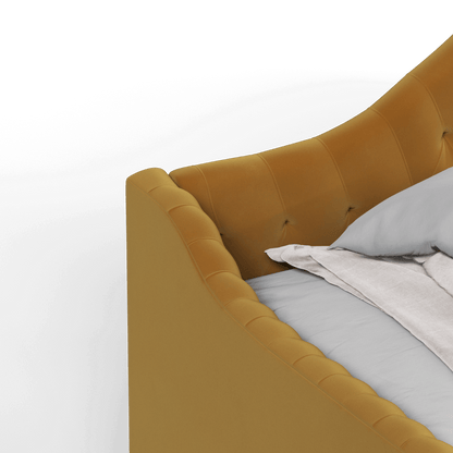 Elise Daybed with Elegant Curves and Versatile Comfort