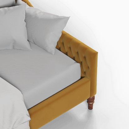 Elise Daybed with Elegant Curves and Versatile Comfort