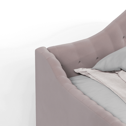 Elise Daybed with Elegant Curves and Versatile Comfort