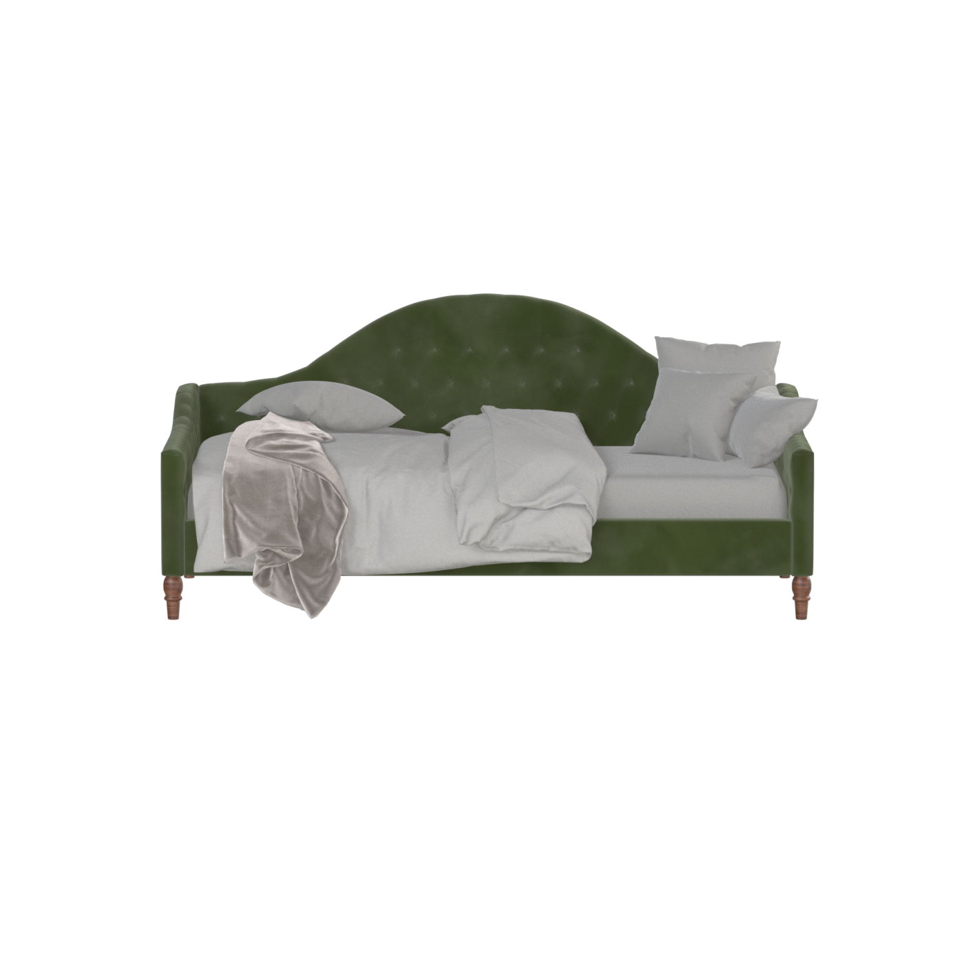 Elise Daybed with Elegant Curves and Versatile Comfort
