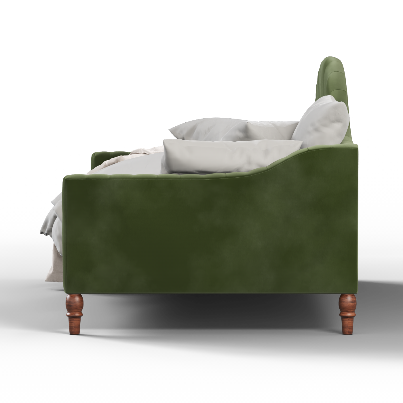 Elise Daybed with Elegant Curves and Versatile Comfort