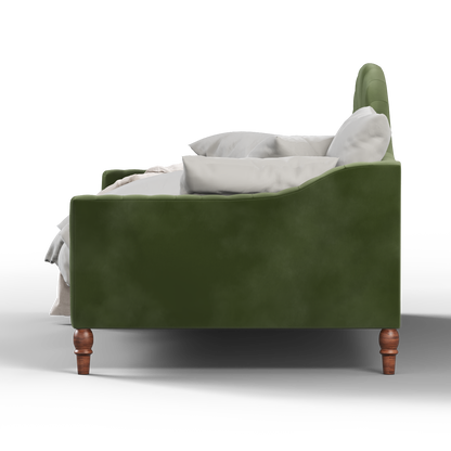 Elise Daybed with Elegant Curves and Versatile Comfort