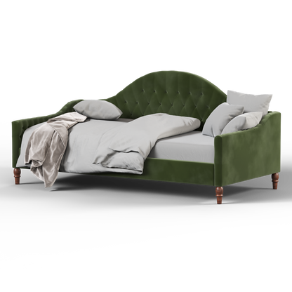 Elise Daybed with Elegant Curves and Versatile Comfort