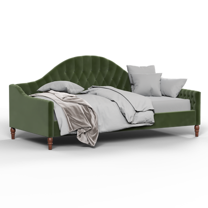 Elise Daybed with Elegant Curves and Versatile Comfort