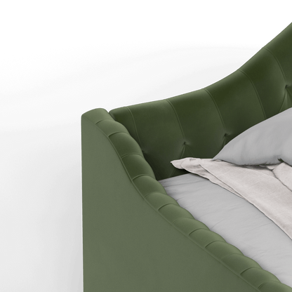 Elise Daybed with Elegant Curves and Versatile Comfort