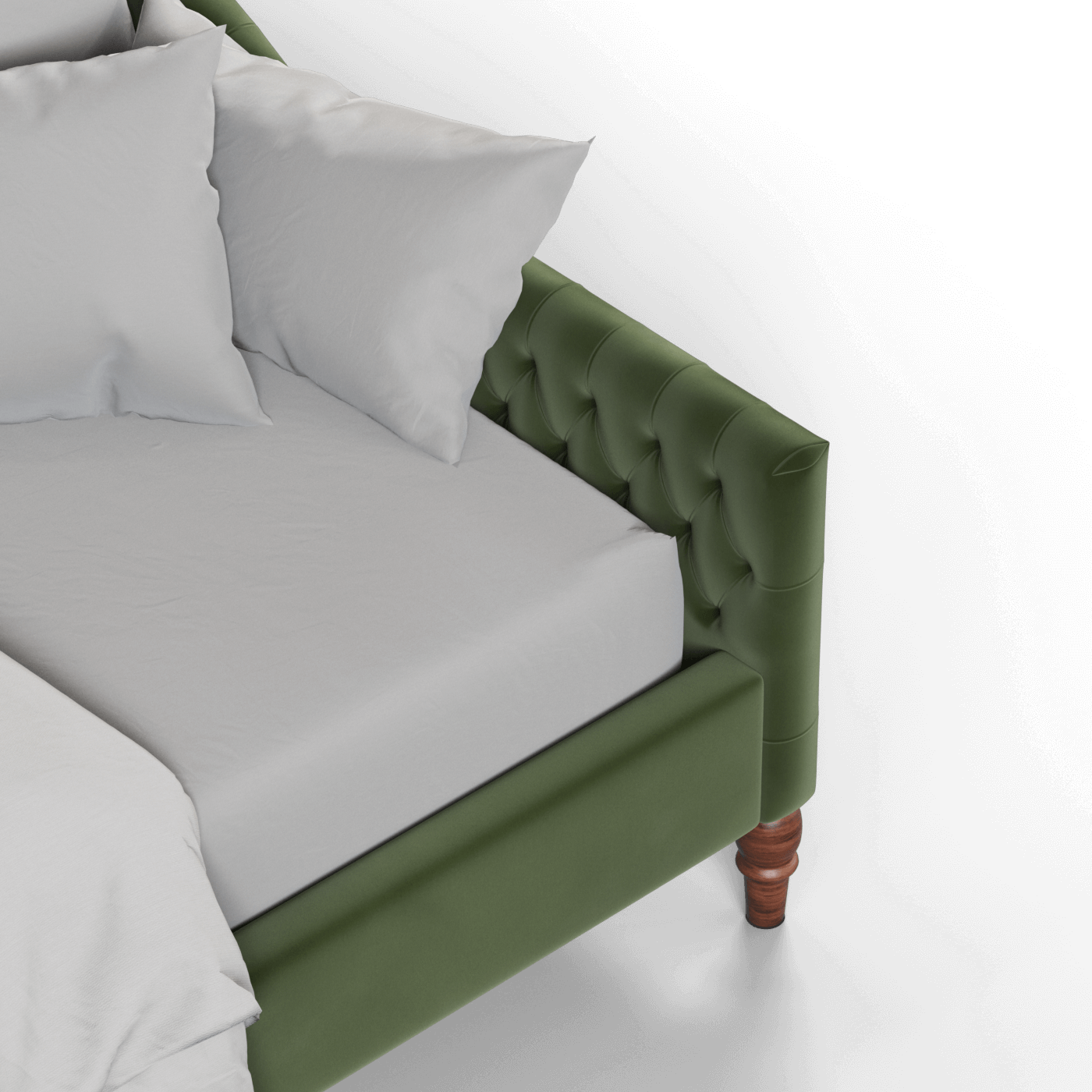 Elise Daybed with Elegant Curves and Versatile Comfort
