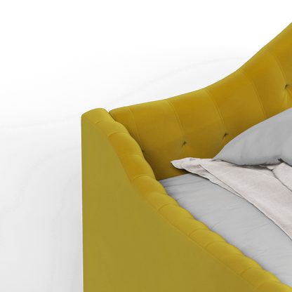 Elise Daybed with Elegant Curves and Versatile Comfort