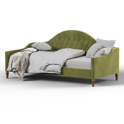 Elise Daybed with Elegant Curves and Versatile Comfort