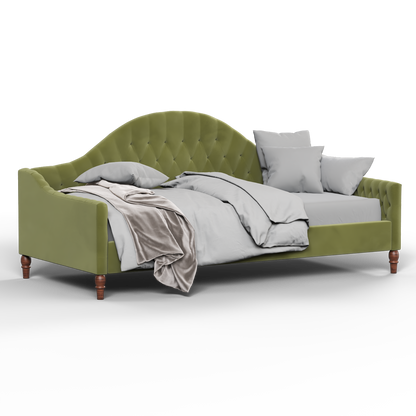 Elise Daybed with Elegant Curves and Versatile Comfort