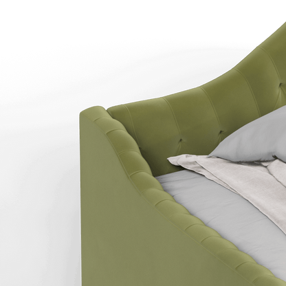 Elise Daybed with Elegant Curves and Versatile Comfort