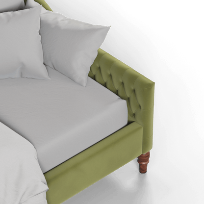 Elise Daybed with Elegant Curves and Versatile Comfort