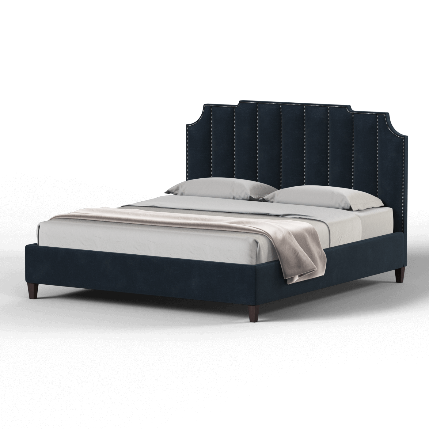 Gabriella Bed with High headboard