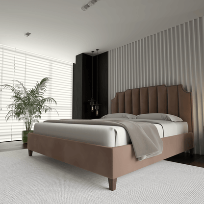 Gabriella Bed with High headboard