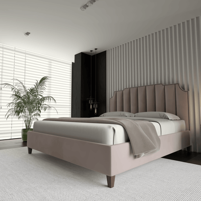 Gabriella Bed with High headboard