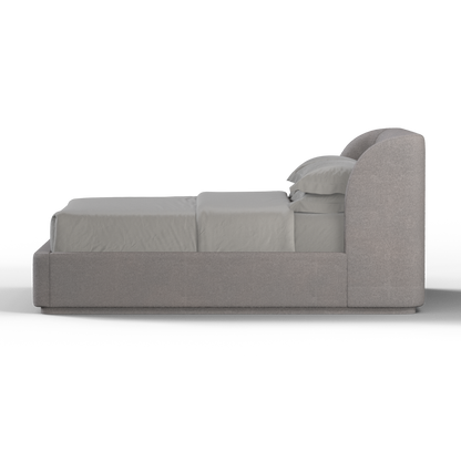 Giacomo Double Bed with Wide Panelled Headboard